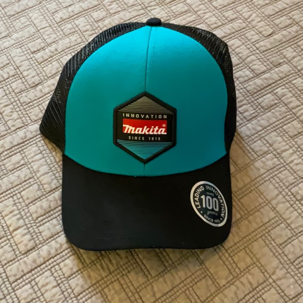 Makita Teal and Black Trucker Hat